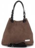 Kožené kabelka shopper bag Vittoria Gotti zemitá V90047CH